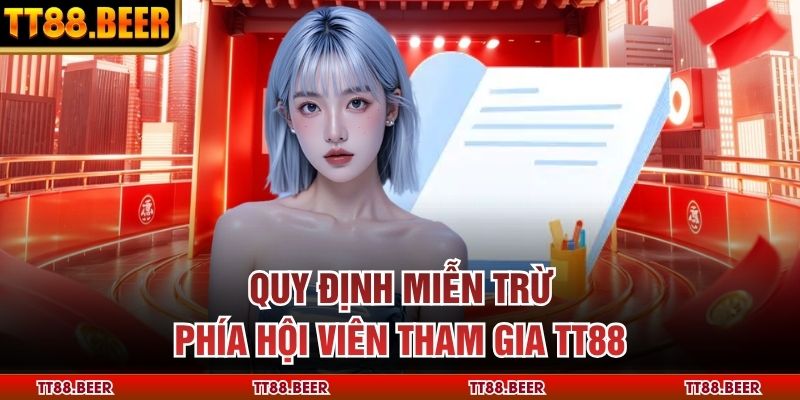 Quy định miễn trừ phía hội viên tham gia TT88